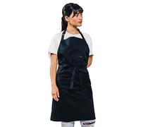 Algodón Delantal de cocina por Abad Fjord - para hombre y para mujer profesional Chef babero Delantal - Correas Ajustables con bolsillos y toalla Loop