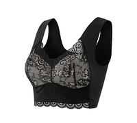 Algodón Embarazo Maternidad Sujetador de Encaje de Gran Tamaño Sujetador Mujeres Ropa Interior Bralette Top Corto Sexy Mujer Sujetador sin tirantes Tubular Mujer Up Conjunto Terciopelo, beige