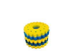 Algodón filtrante CPF/Cpa - Material filtrante biológico para acuarios azul/amarillo (CPF Cpa 20000)