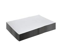 Algodón Insonorizado 8 alfombrillas insonorizantes para coche, de 10 mm y 50 x 30 cm, aislantes térmicos aluminio, silenciosas para capó