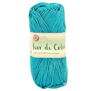 Algodón mercerizado para ganchillo, ideal para amigurumi, granny square, cuadros de cubierta de bebé y pasatiempos creativos, ovillo de 50 g por 125 metros (latón 525)