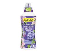 Algoflash - Fertilizante líquido hortensias y plantas de tierra de brezo, apto para agricultura orgánica - 1 L, marrón