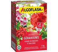 Algoflash Fertilizantes geranios, flores de macizos y balcones 1 kg