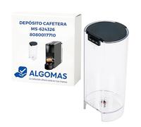 ALGOMAS® Depósito de Agua Compatible con Nespresso Essenza Mini MS-624326 8080017710 | 0,6L Transparente | Repuesto Sustitución Cafetera XN110 | Instalación Fácil