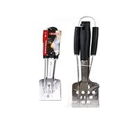 Algon 104748 Utensilios para Barbacoas, Negro, 3 Unidades