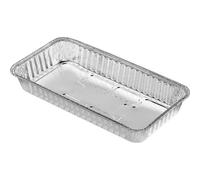 ALGON | Bandeja desechable 3/U para Servir Alimentos - Bandeja Desechable Rectangular Ideal para Fiestas, Eventos y Catering con diseño Resistente y práctico