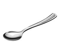 ALGON | Cuchara Grande Plata 17Cm 10 Unidades - Cuchara Plata Plástico Diseño Elegante Y Brillante - Ligera Y Resistente Perfecta Para Fiestas Y Eventos