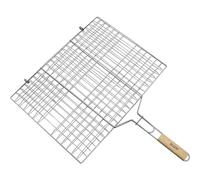 Algon Parrilla Barbacoa, Acero Inoxidable, 50x38 Cm