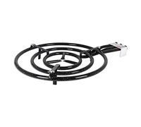 Algon | Quemador Paellero a Gas Butano/Propano 70cm, Metálico Esmaltado - Quemador para Paella 2 Aros y 3 Patas con Regulador de Gas