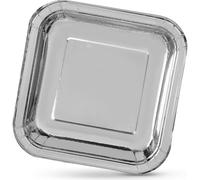 Algon | Set de 180 platos desechables - Platos Desechables Tamaño 20 cm Resistentes y ecológicos, ideales para fiestas, eventos y reuniones