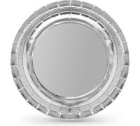 Algon | Set de 50 platos desechables - Platos Desechables Tamaño 20 cm Resistentes y ecológicos, ideales para fiestas, eventos y reuniones