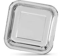 Algon | Set de 60 platos desechables - Platos Desechables Tamaño 18 cm Resistentes y ecológicos, ideales para fiestas, eventos y reuniones