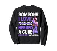 Alguien a quien Amo Necesita una Cura para la Conciencia del Alzheimer Sudadera