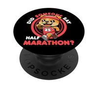 Alguien dice que es un lindo corredor de perros de media maratón PopSockets PopGrip Adhesivo