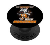 Alguien dice que media maratón es linda corredora de cebras PopSockets PopGrip Adhesivo