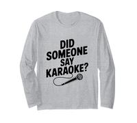 ¿Alguien Dijo Karaoke? Fiesta Divertida Manga Larga