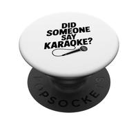 ¿Alguien Dijo Karaoke? Fiesta Divertida PopSockets PopGrip Adhesivo
