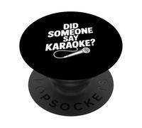 ¿Alguien Dijo Karaoke? Fiesta Divertida PopSockets PopGrip Adhesivo