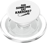 ¿Alguien Dijo Karaoke? Fiesta Divertida PopSockets PopGrip para MagSafe