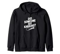 ¿Alguien Dijo Karaoke? Fiesta Divertida Sudadera con Capucha