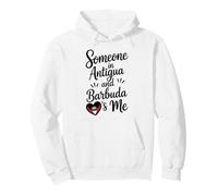 Alguien En Antigua Y Barbuda Me Ama Sudadera con Capucha