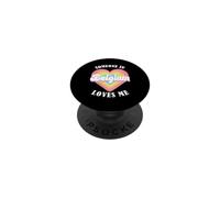 Alguien en Bélgica Me ama Orgulloso Belga Bélgica PopSockets PopGrip Adhesivo