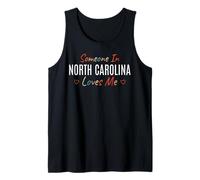 Alguien en Carolina del Norte me ama América EE.UU. Vintage Camiseta sin Mangas