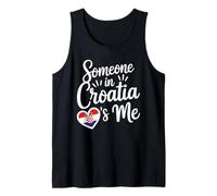 Alguien En Croacia Soy Yo Amor A Larga Distancia Camiseta sin Mangas
