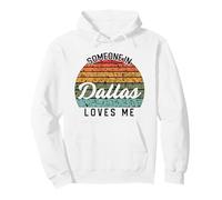 Alguien en Dallas me ama Estados Unidos Viajes Familiares Sudadera con Capucha