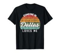 Alguien en Dallas Me ama United States Family Travel Dk Camiseta