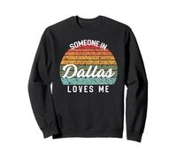 Alguien en Dallas Me ama United States Family Travel Dk Sudadera