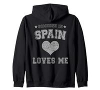 Alguien en España me ama Español Sudadera con Capucha