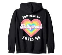 Alguien en Hollywood me ama City Heart Sudadera con Capucha