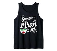 Alguien En Irán Soy Yo Bandera De Irán Corazón Amor Camiseta sin Mangas