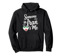 Alguien En Irán Soy Yo Bandera De Irán Corazón Amor Sudadera con Capucha