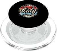 Alguien en Italia me ama Orgulloso Italiano PopSockets PopGrip para MagSafe