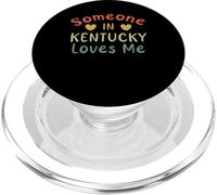 Alguien en Kentucky Me ama Retro USA State US PopSockets PopGrip para MagSafe