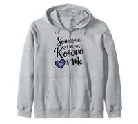 Alguien En Kosovo Yo Amor A Larga Distancia Sudadera con Capucha