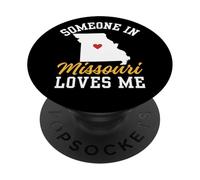 Alguien en Missouri me ama, Missouri Afecto Desde lejos PopSockets PopGrip Adhesivo