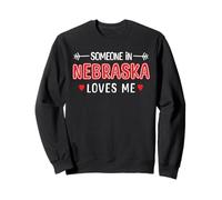Alguien en Nebraska me ama American Patriotic Sudadera