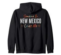 Alguien en Nuevo México Me ama América EE.UU. Vintage Sudadera con Capucha