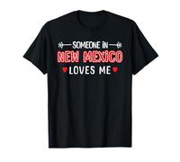 Alguien en Nuevo México me ama American Patriotic Camiseta
