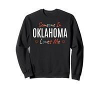 Alguien en Oklahoma me ama América EE.UU. Vintage Sudadera