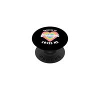 Alguien en Portugal me ama Orgulloso Portugués Portugal PopSockets PopGrip Adhesivo