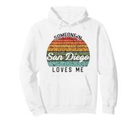 Alguien en San Diego me ama Estados Unidos Viajes en Familia Sudadera con Capucha