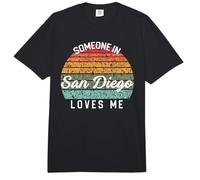 Alguien en San Diego Me ama United States Family Travel Dk Comfort Colors Adult Heavyweight T-Shirt