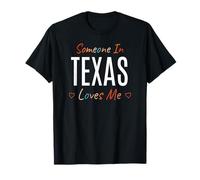 Alguien en Texas Me ama América EE.UU. Vintage Camiseta