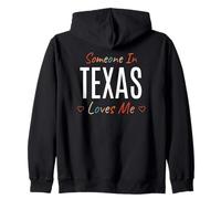 Alguien en Texas Me ama América EE.UU. Vintage Sudadera con Capucha