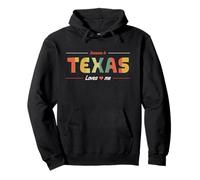 Alguien en Texas Me ama American USA Retro Sudadera con Capucha