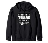 Alguien en Texas me ama Sudadera con Capucha